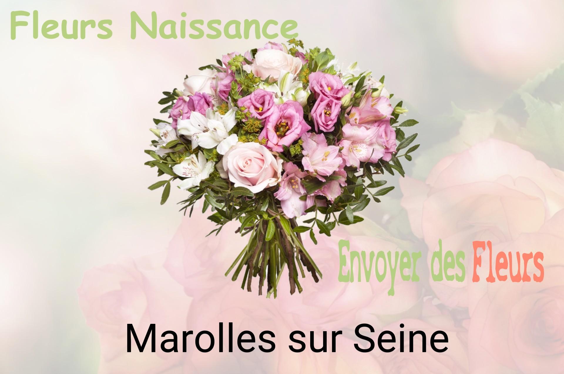Bouquet de fleurs de naissance livré à Marolles-sur-Seine
