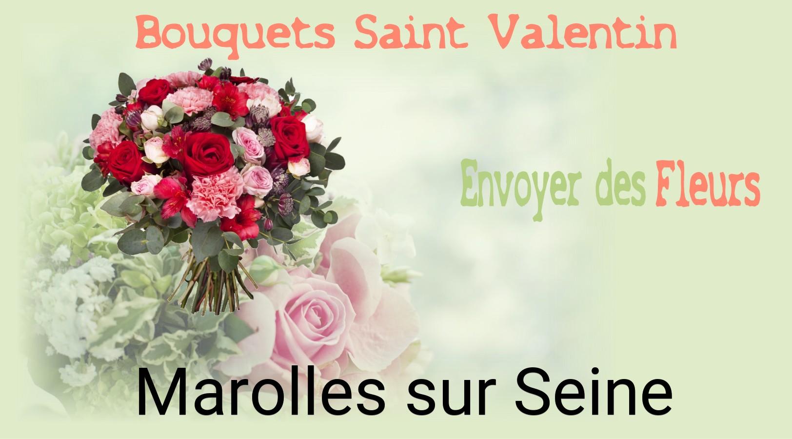 Roses de Saint-Valentin livrées à Marolles-sur-Seine